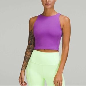 Lululemon Align High-Neck Tank Top Moonlit Magenta Size 6 EUC